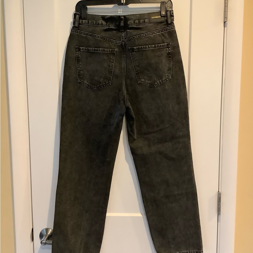 Express Black Ankle & Cropped Jeans - Picture 2 of 8